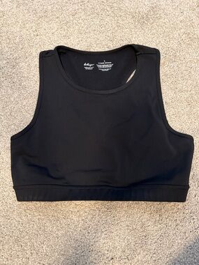 Black High-Neck Sports Bralette by All in Motion